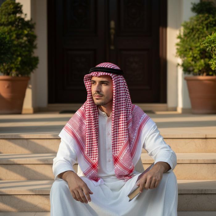 Sorban Almas / Sorban Almas Motif / Surban / Sorban Mercan Turky / Sorban Arab Pasti Promo