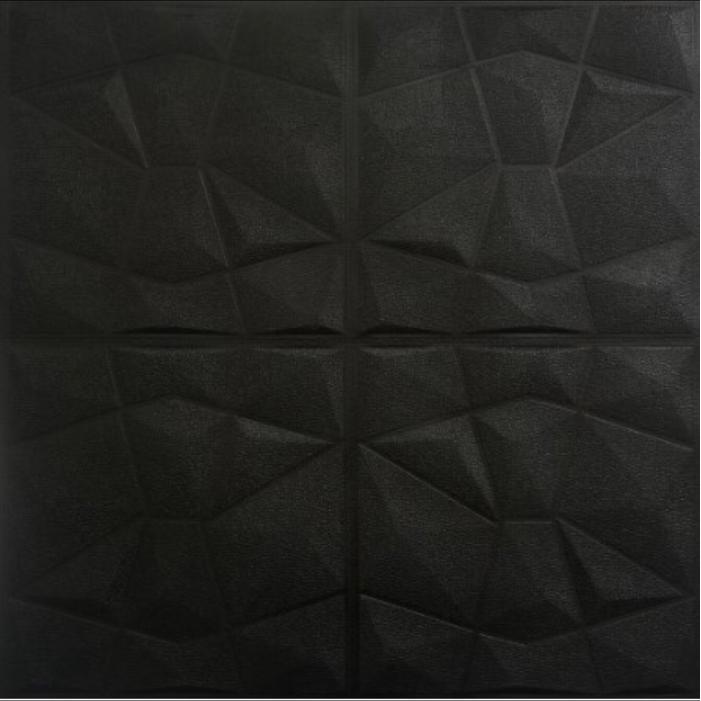 Wallpaper Dinding Foam Wallfoam Brickfoam 3D Dekor Kamar Motif Diamond