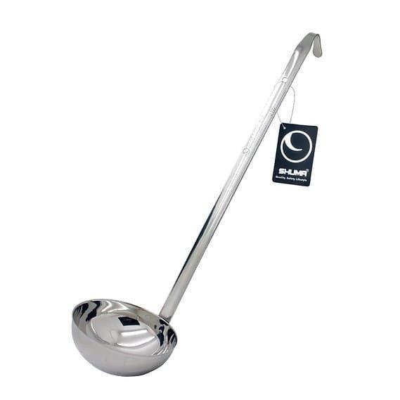 Shuma Irus 1OZ 30CC Centong Stainless Soup Spoon With Bend Hook