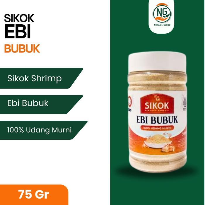 Terlaris Ebi Bubuk Sikok Bangka 70 Gr Udang Kering