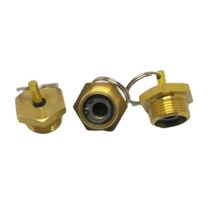 3 PCS Drain Chock Nepel Tarik Tabung Angin 22 mm Universal