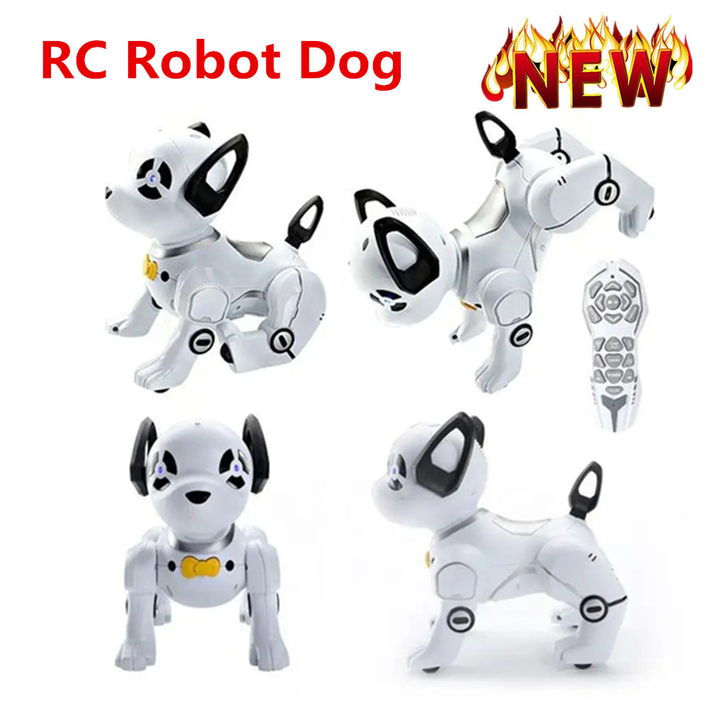 Remote Control Robot Dog Programmable Smart Interactive Stunt Robot Dog Stunt Walking Dancing Gift T
