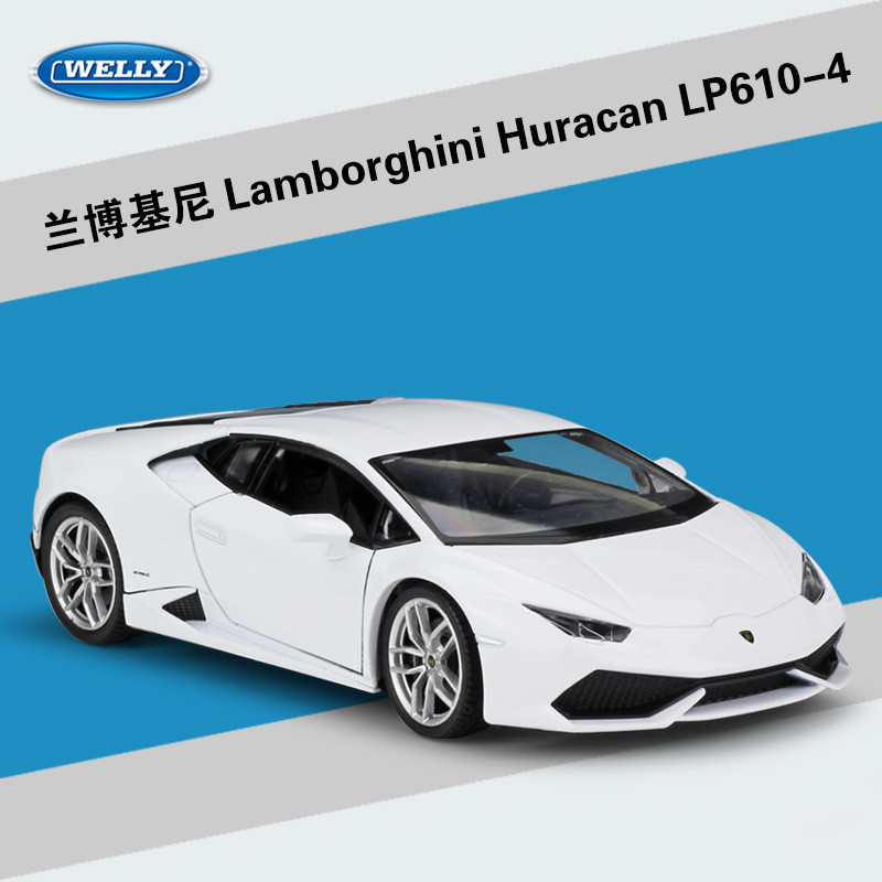 WELLY 1:24 Lamborghini Huracan LP610-4 Sports Car Aventador