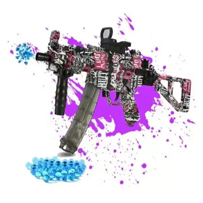 Electric Gel Blasting Gun Toy Gun Burst Gel Water Ball Gun Outdoor