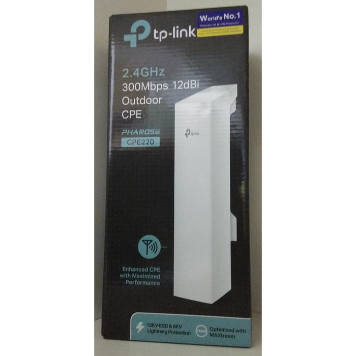 Access Point Outdoor Tp-Link 2.4Ghz 300Mbps Cpe220 / Cpe 220 / Cpe-220