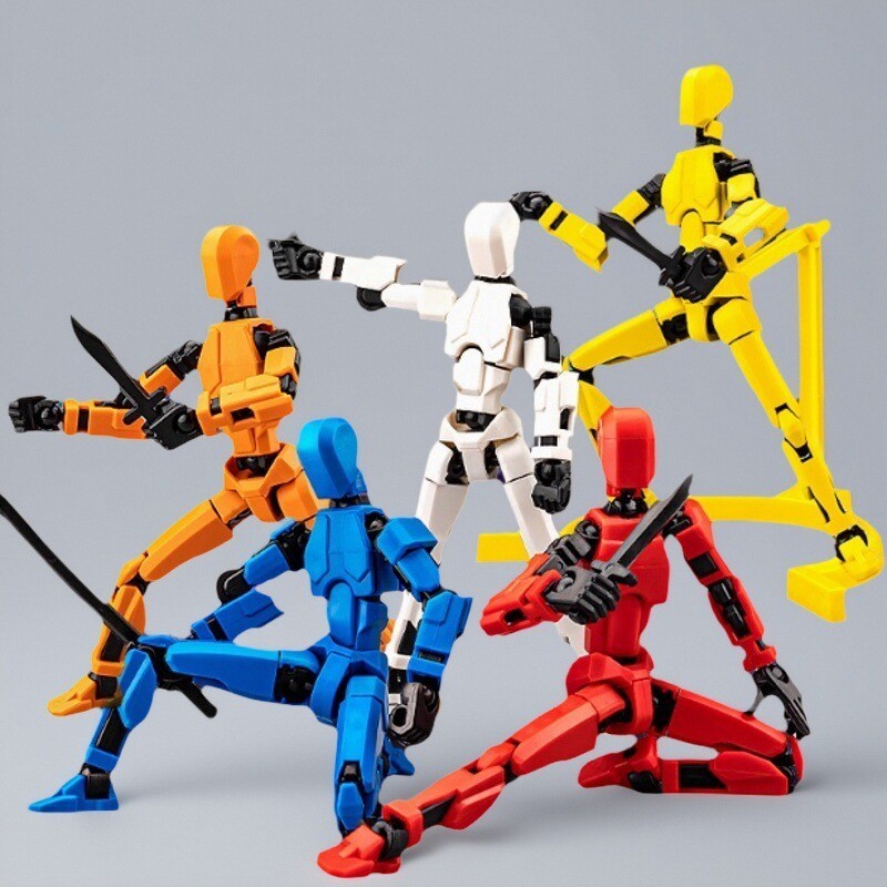 Action Doll Titan Multi Joint Mobile Transformation Robot Handheld T13 Action Doll Character Toy