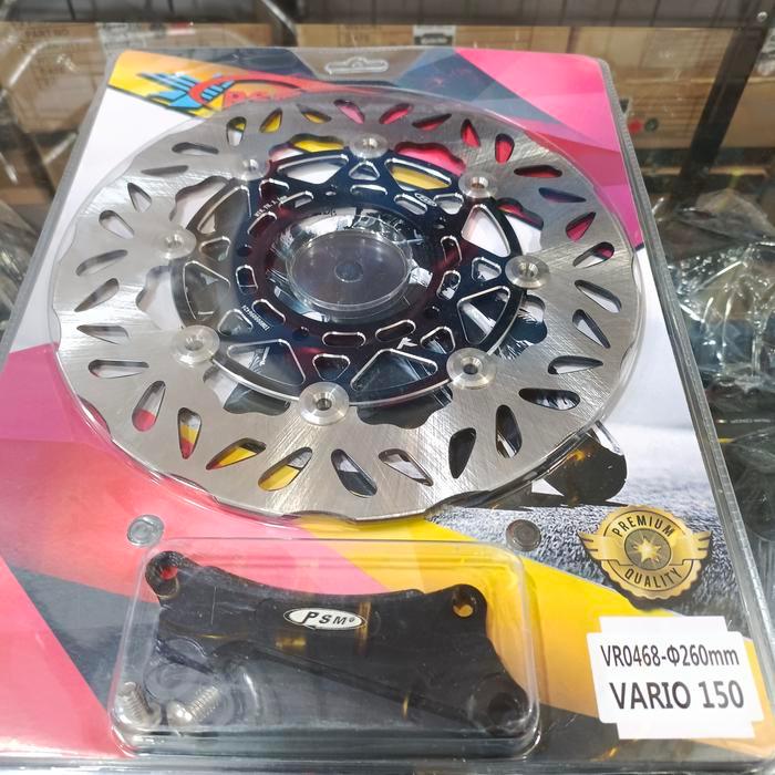 disc psm floating cnc 260mm new vario 125 150 baut 5/ piringan cakram