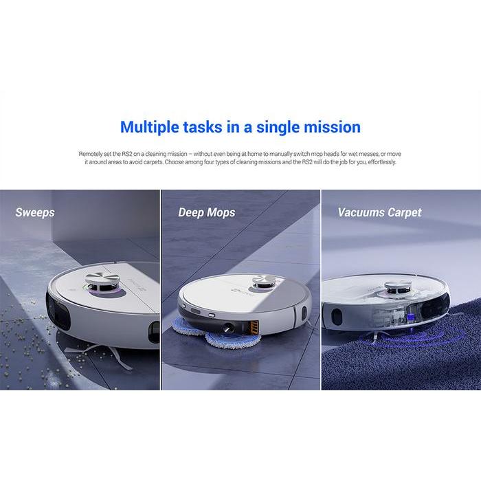 RS2 EZVIZ ROBOT VACUUM & MOP COMBO LASER NAVIGATION WITH DOCKING