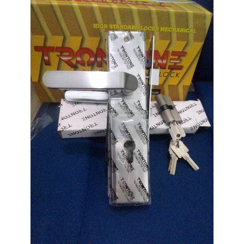 Cuci Gudang 1 Set Kunci Pintu Besar Trontone T96 Np Handle Pintu Bellucci