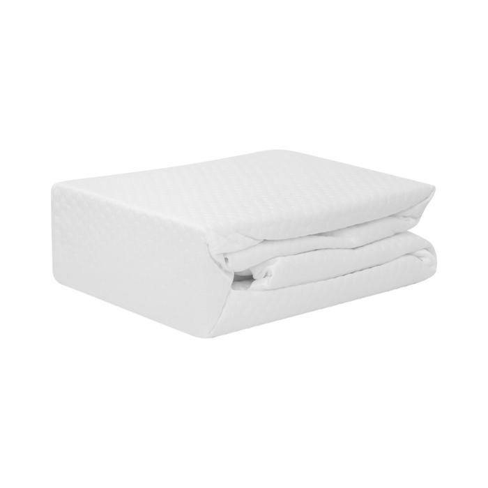 Informa Sleep 160X200 cm Pelindung Kasur Cooling - Putih Pelapis Kasur Matras Protector Alas Tidur