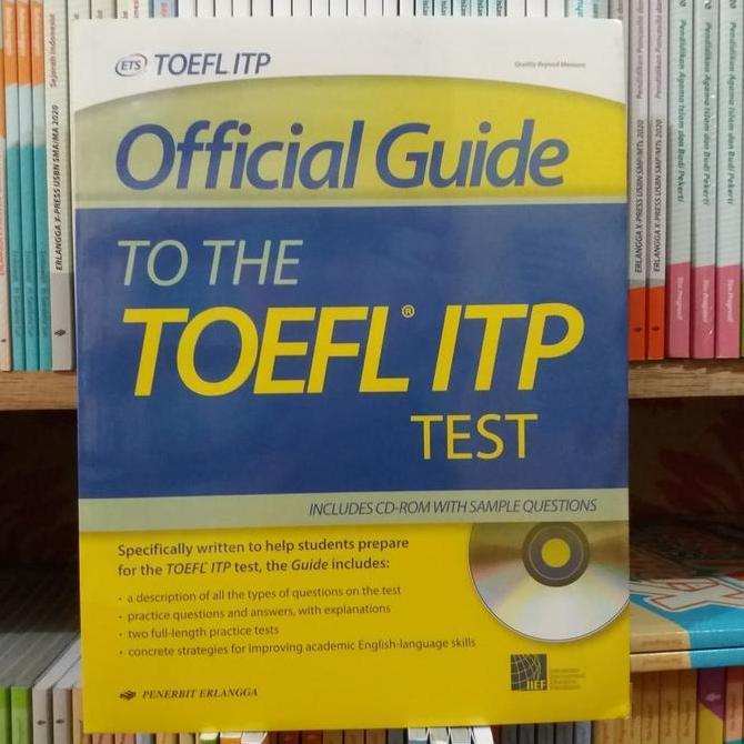 Toefl Itp Official Guide Test Erlangga Best Seller