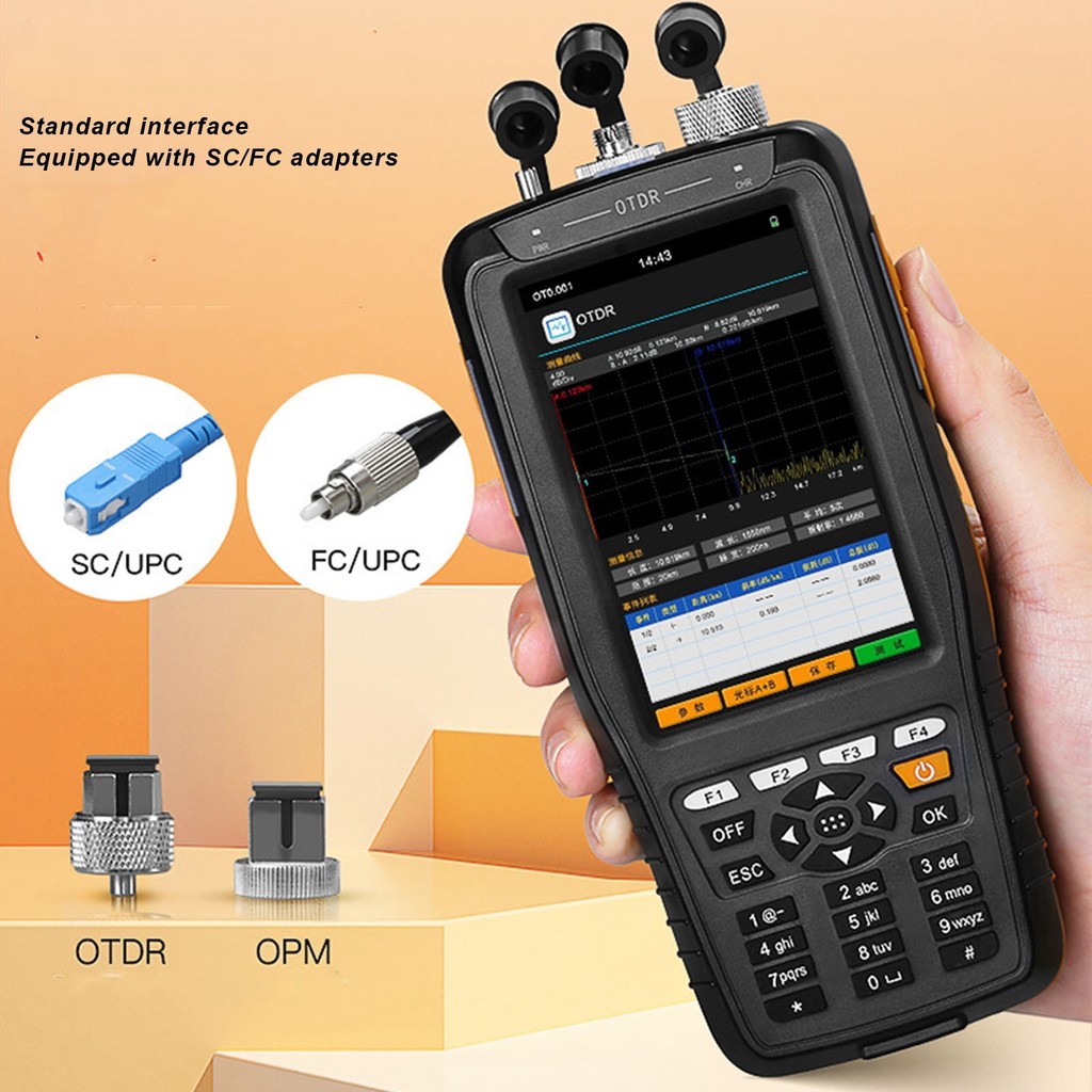 PROMO Optical Time Domain Reflectometer Optical Time Domain Reflectometer OTDR 4 in 1  Optical Power