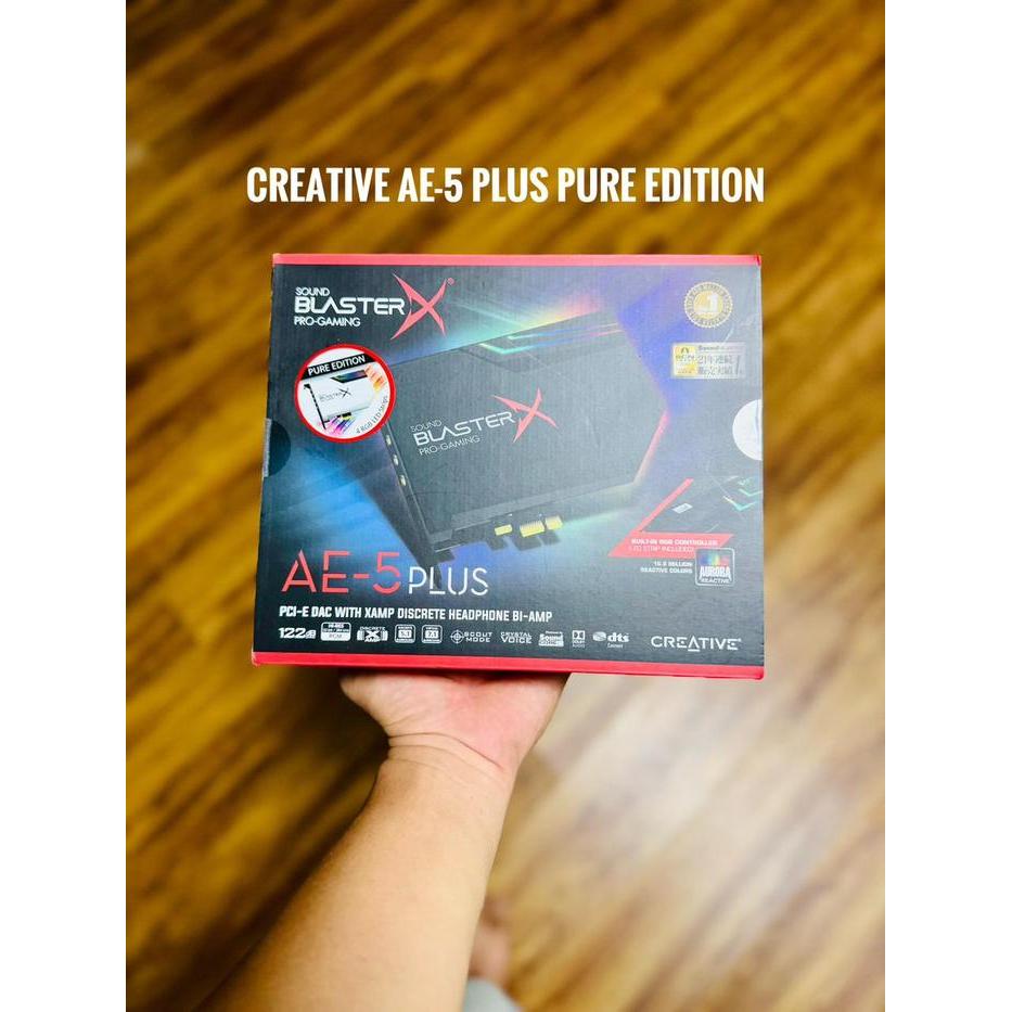 Creative Sound BlasterX AE-5 Plus Pure Edition Sound Card