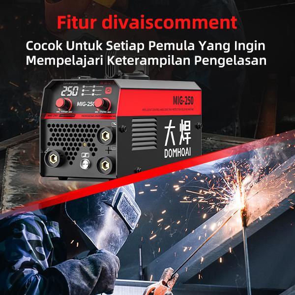 DOMHOAI mesin las 3 in 1 mesin las inverter las listrik mesin las listrik alat las listrik canggih