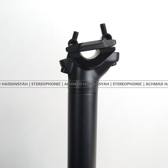 Seatpost United 30.9Mm Panjang 400Mm Seatpost 30.9 Seatpost 30,9 Hitam #Gratisongkir
