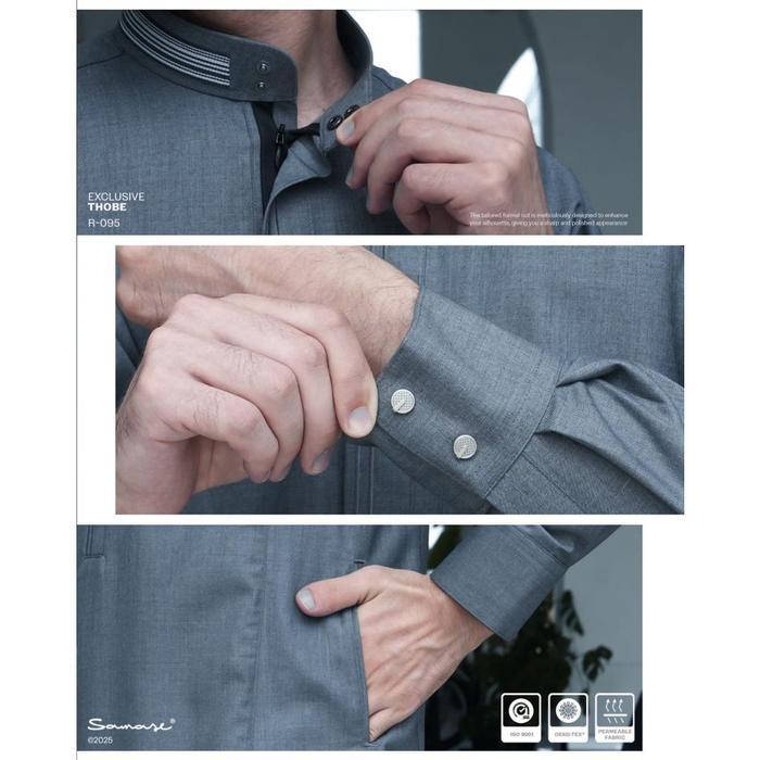SAMASE R095 Jubba Thobe Exclusive Lengan Panjang