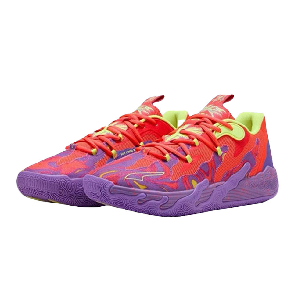 Puma MB.03 Men's Basketball Shoes Signature LaMelo Ball Responsive Cushioning Lockdown Support for