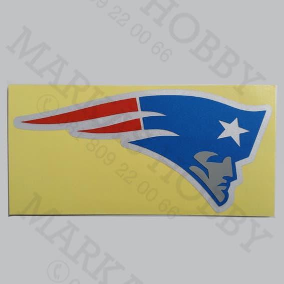 STIKER NFL NEW ENGLAND PATRIOTS ASLI