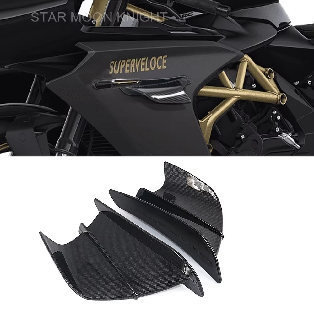 MOTORCYCLE WINGLET WING KIT SPOILER FOR MV AGUSTA SUPERVELOCE 75TH AGO 800 F4 CLAUDIO LH44 1000 RR