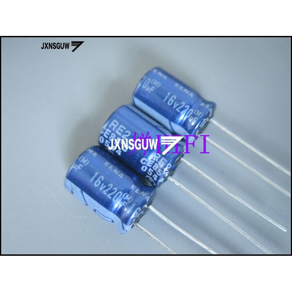 20PCS ELNA RE2 6.3V 16V 25V 35V 50V 63V 100V 100UF 220UF 10UF 1000UF 470UF 47UF 2.2UF electrolytic