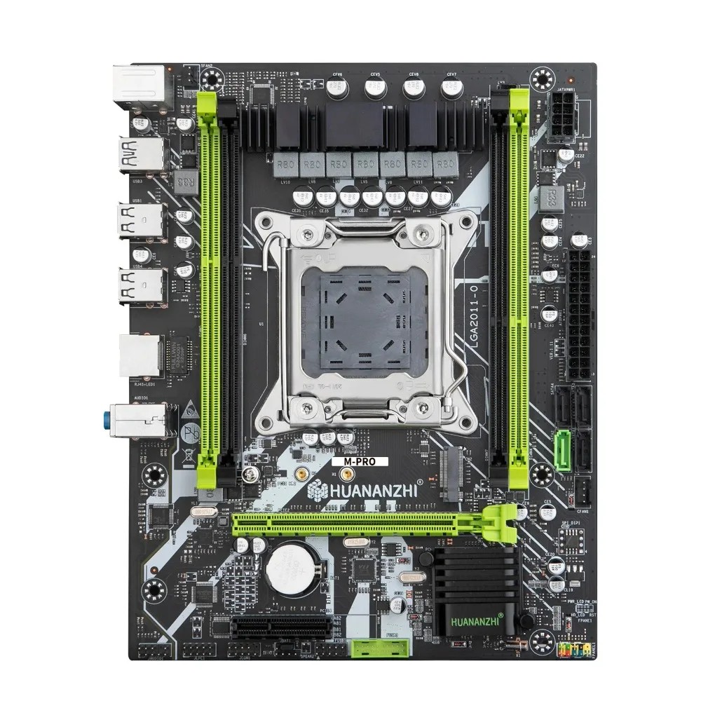 HUANANZHI X79M PRO LGA 2011 XEON X79 Motherboard support Intel E5 2620 2640 2650 2680 2690 V2 REG