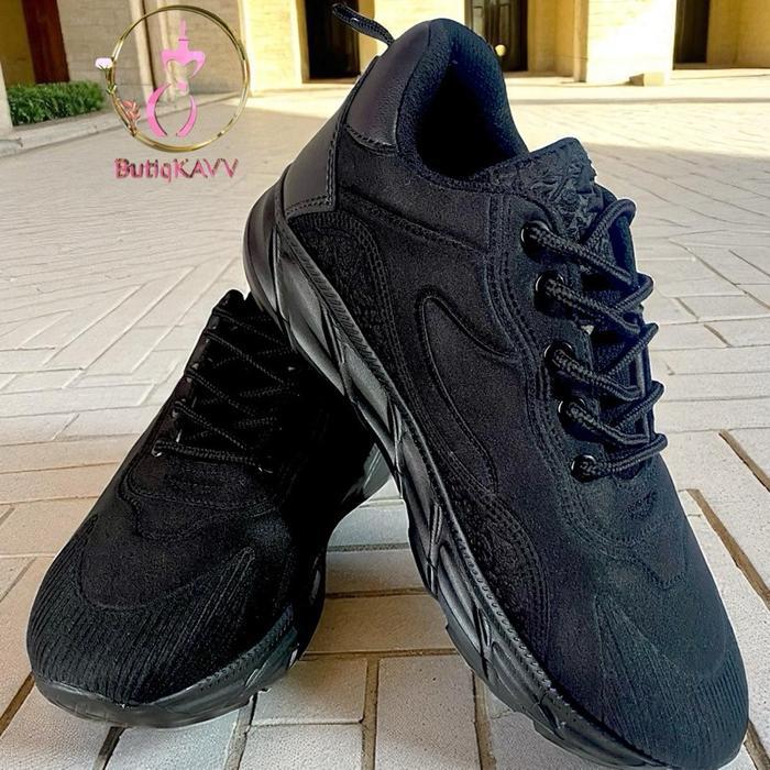 Sepatu Olahraga Bhayangkari Edition Full Hitam
