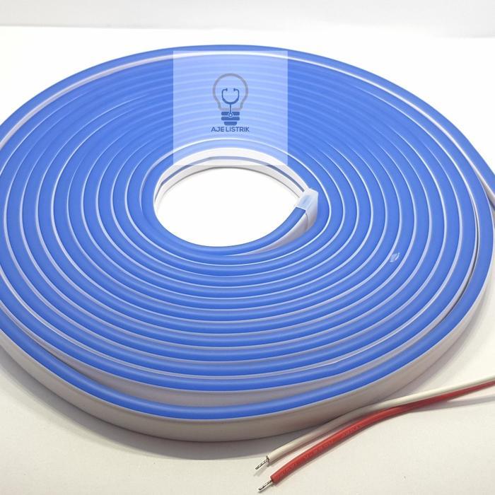 Lampu neon flex / Neon Flex Led / Lampu flexible 12v Blue