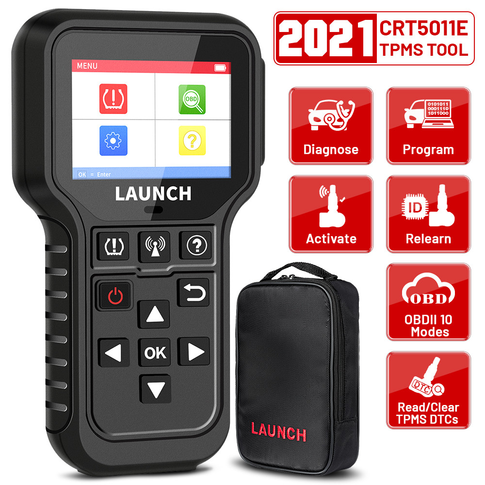 PROMO LAUNCH X431 CRT5011E TPMS Tire Pressure Diagnsotic Tool 315MHz 433MHz Sensor Activation Progra