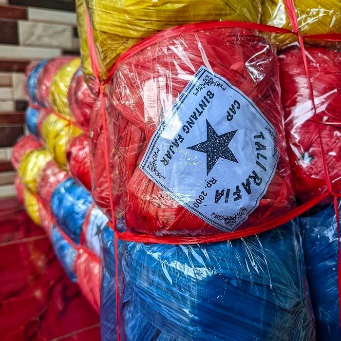 Tali Rafia Bintang Doble Bungkus Tidak Mudah Rusak, Kualitas Bagus dan Kuat