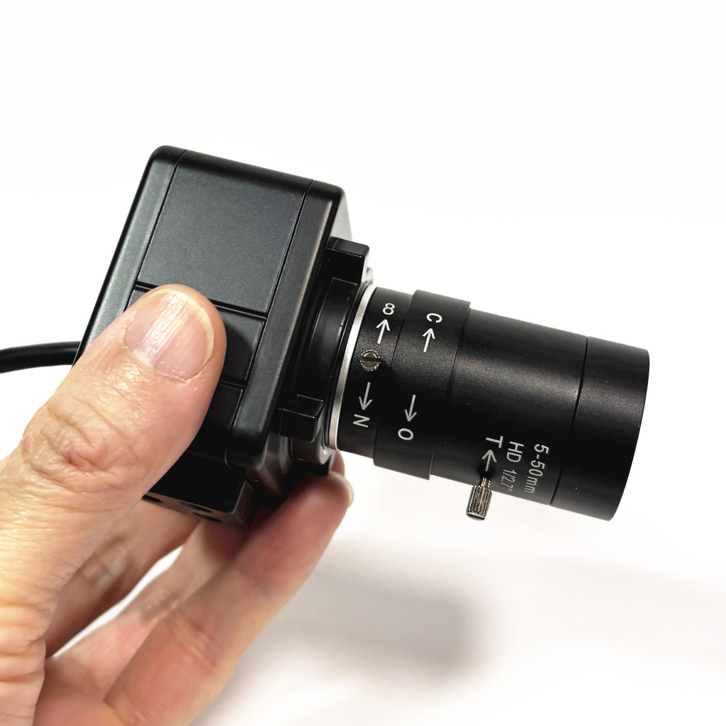 8MP 4K USB Webcam IMX415 With 5-50mm Varifocal CS Lens 2K 5MP Box Industrial Usb Camera OTG UVC