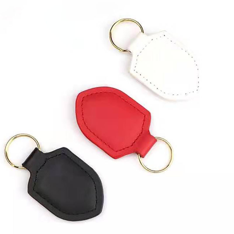 Shield Leather Keychain Auto Parts Metal Logo For GTS 986 997 958 918 970 981 996 917 991 Anti-lost