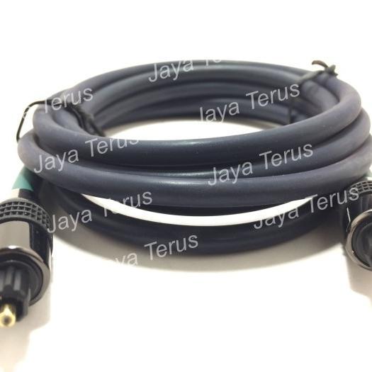 Kabel Digital Fiber Optik/ Kabel Optik/ Optik Audio Biru Male Metal Terbaik