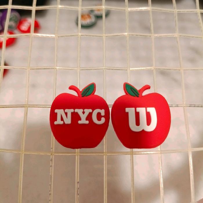 Dampener tennis damper nyc apple wilson tenis damper red peredam tenis raket damper