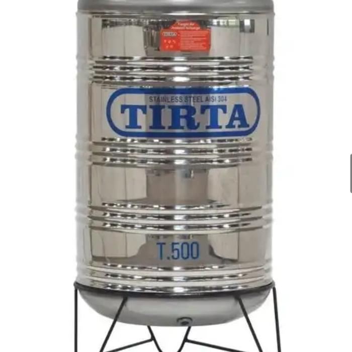 Tangki Air Stainless TIRTA T500 liter / Toren Air Stailess