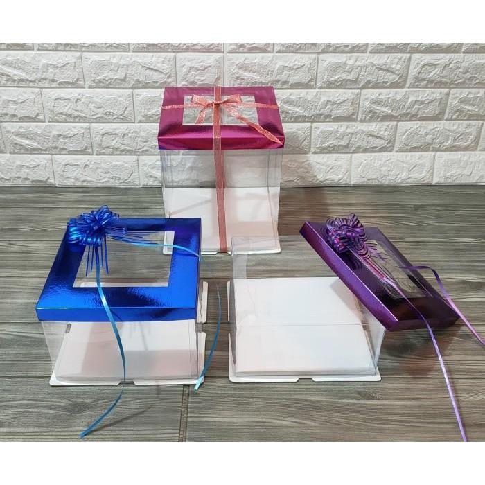 KOTAK KUE TART LUBANG MIKA, LAPIS LEGIT, GIFT BOX, SESERAHAN, SANGJIT,