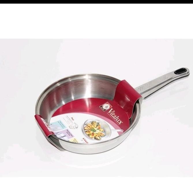 Fry Pan stainless SUS 304 Zebra Kitchenware