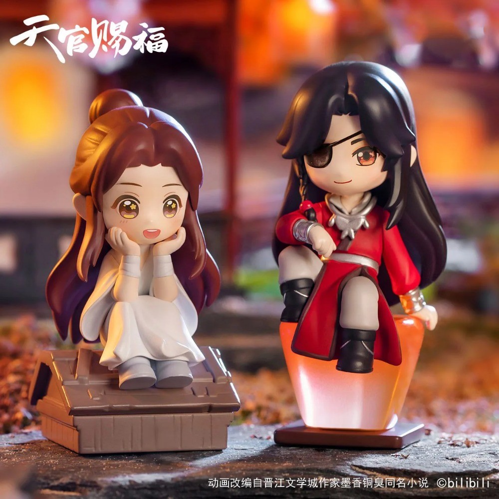 Genuine Heaven Officials Blessing Xie Lian Hua Cheng Anime Figure Pvc Action Figurine Tian Guan Ci