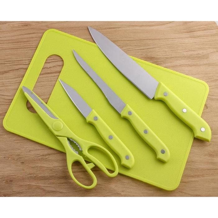 Set Pisau Dapur Plus Talenan Dan Gunting Terbaik