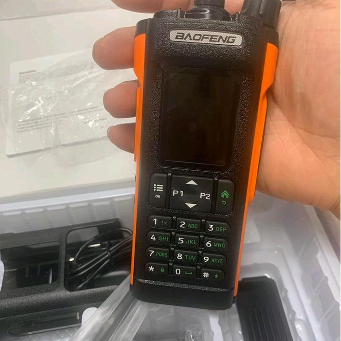 HT DMR DM-32UV 10 Watt DMR Analog UV - Orange Exclusive sudah termasuk holster