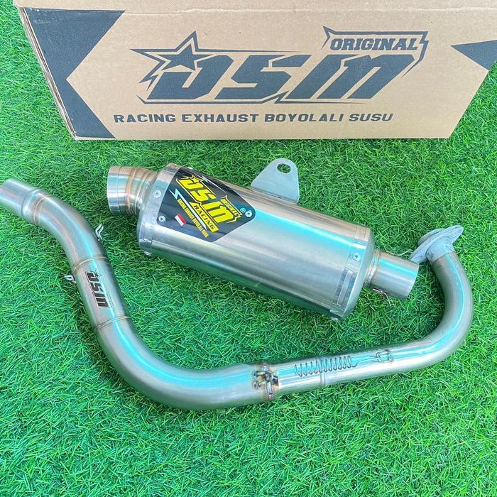 FREE ONGKIR KNALPOT DSM TYPE OVAL BEAT MMT DSM RACING MOTORCYCLE SLENCER KNALPOT DSM KENDARAAN BISA