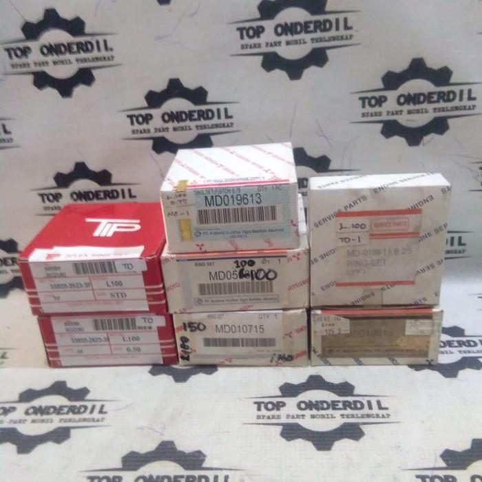 FREE ONGKIR RING PISTON RING SEHER MITSUBISHI L100 MINICAB 25 50 75 100 125 150 BISA COD