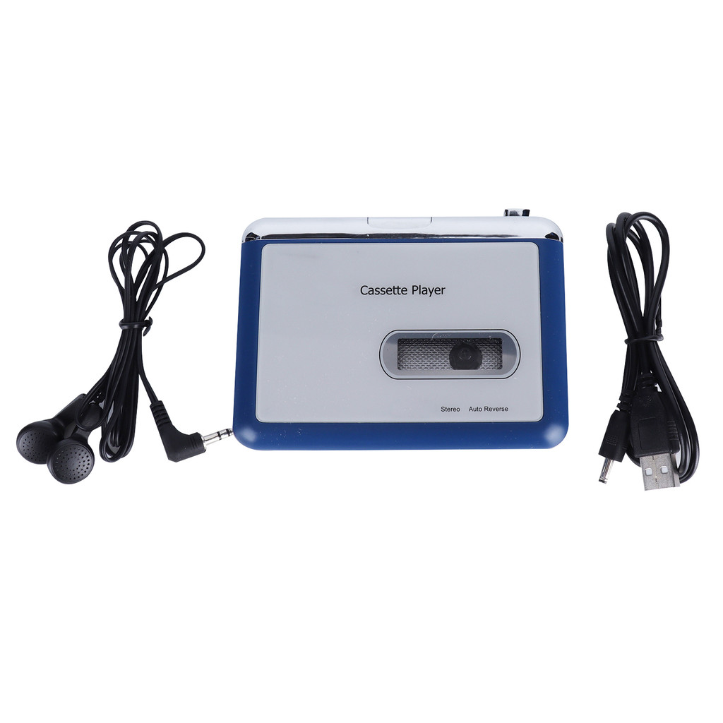 New Player Cassette Player  Cassette Player Auto Reverse Tape Player  Output to Headphone Speaker