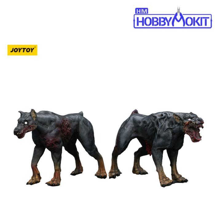 Joytoy JT01642 Dark Source Zombie Figure Zombie Police Dogs