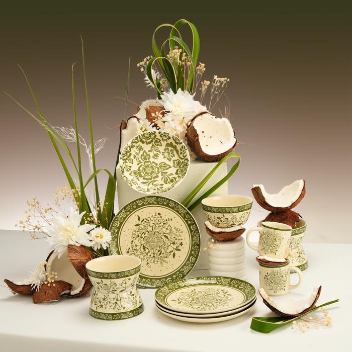 Carramica Hampers Lebaran/Eid Mubarak/Ramadhan Zaytoun Grove Thematic Set /Gelas Piring XMAS Set