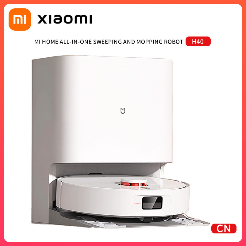 Xiaomi Robot Vacuum H40, 10,000 Pa powerful Aspiration, ultra-accurate cleaning with navigation LDS,