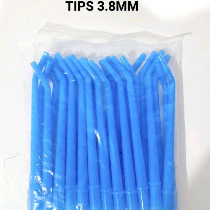 Suction Saliva Tips Aspirator Disposible Isi 25 Pcs / Dental Suction Hve