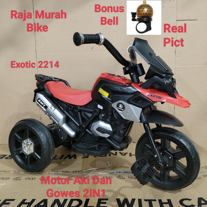Promo Motor Aki Dan Gowes Exotic Emt-2214 Motoran Aki Exotic 2214 Motoran Aki Dan Gowes