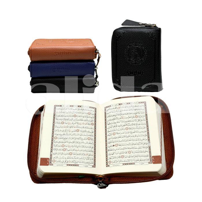 [A7 Jaket] Al-Quran Mushaf Utsmani Saku Alquran Mini Dompet Resleting Pasti Ori