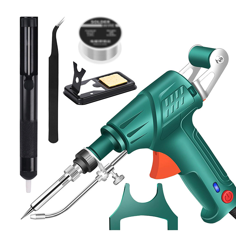 Multi-Function Laser Welder Soldering Iron Set Corded Automatic Solder Gun for Steel, Aluminum,