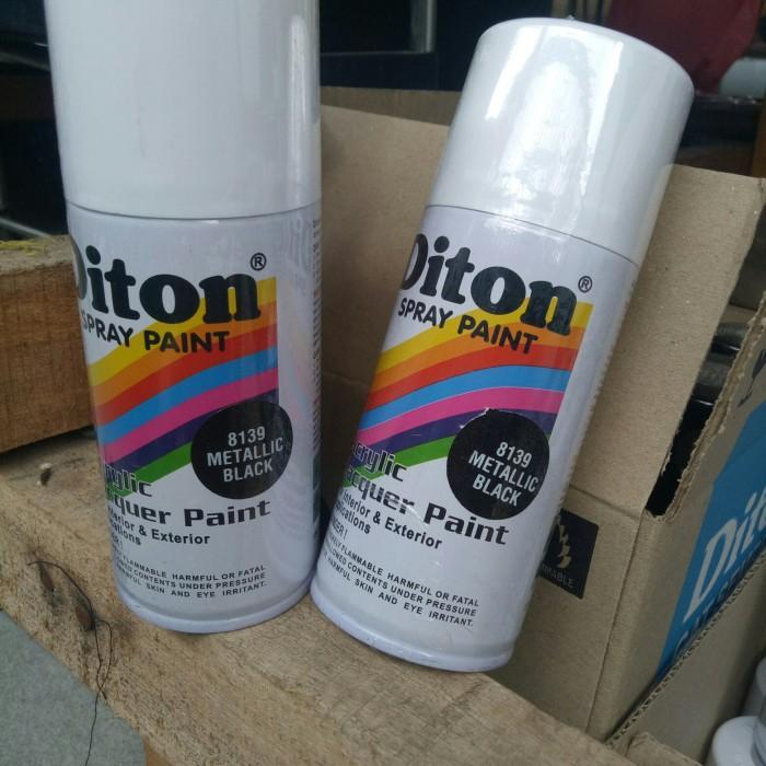 "New" Pilok Pilox Diton Metallic Black/ Hitam Mengkilap (8139) 150cc